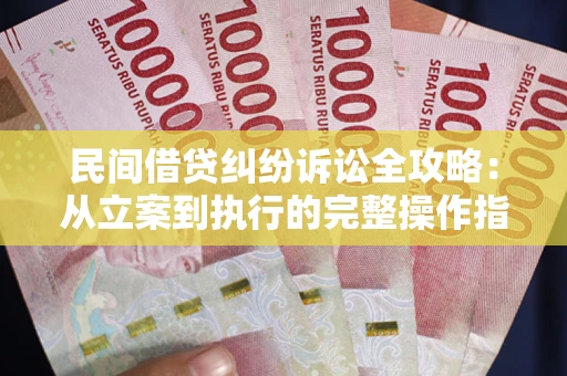 济南民间借贷纠纷诉讼全攻略：从立案到执行的完整操作指南