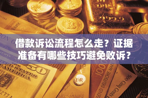济南借款诉讼流程怎么走？证据准备有哪些技巧避免败诉？