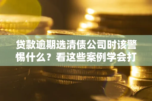 济南贷款逾期选清债公司时该警惕什么？看这些案例学会打翻身仗