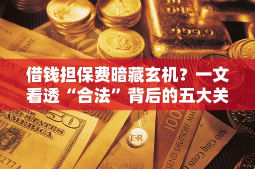 济南借钱担保费暗藏玄机？一文看透“合法”背后的五大关键陷阱