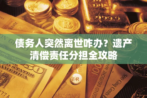 济南债务人突然离世咋办？遗产清偿责任分担全攻略