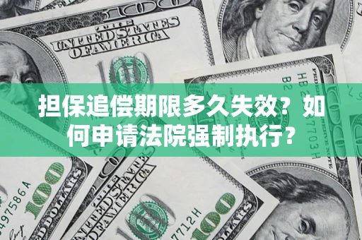 济南担保追偿期限多久失效？如何申请法院强制执行？