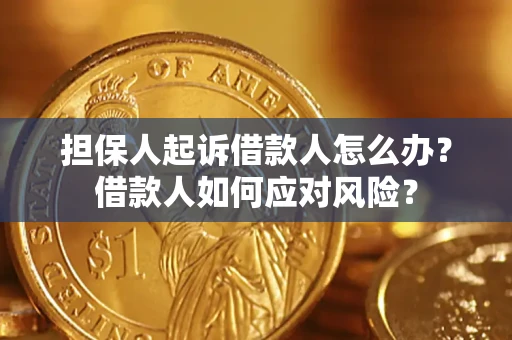 济南担保人起诉借款人怎么办？借款人如何应对风险？