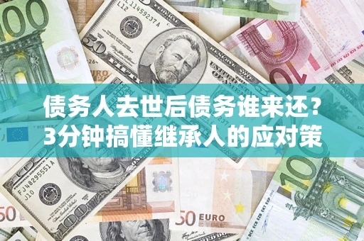 济南债务人去世后债务谁来还？3分钟搞懂继承人的应对策略